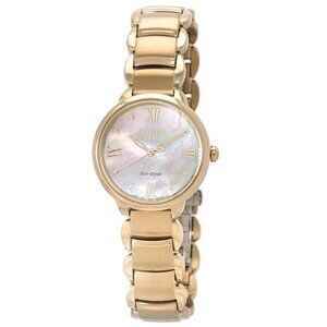 NWT Authentic Citizen L Series Eco-Drive Mother of Pearl Dial Women's Watch